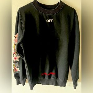 Off-White Sakura flower hoodie
